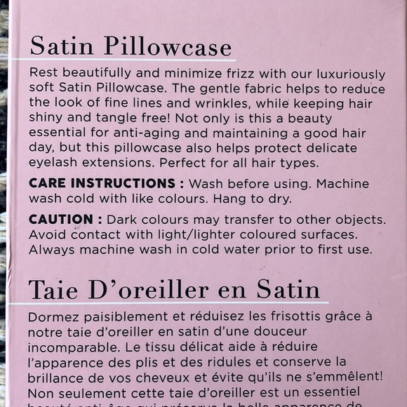 Gray Satin Pillowcase - Picture 3 of 4